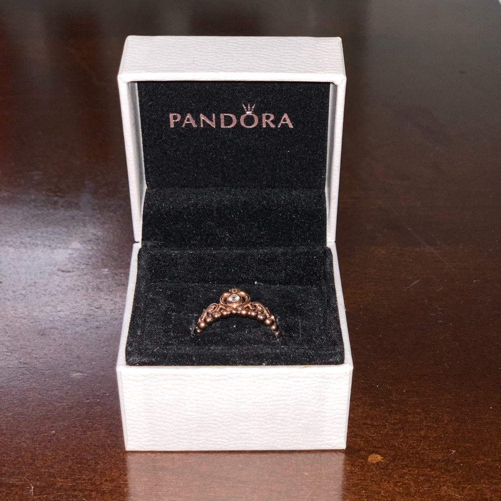 *Authentic* Pandora Rose “My Princess Tiara Ring”